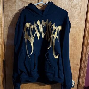 Revenge Gold embroidered hoodie